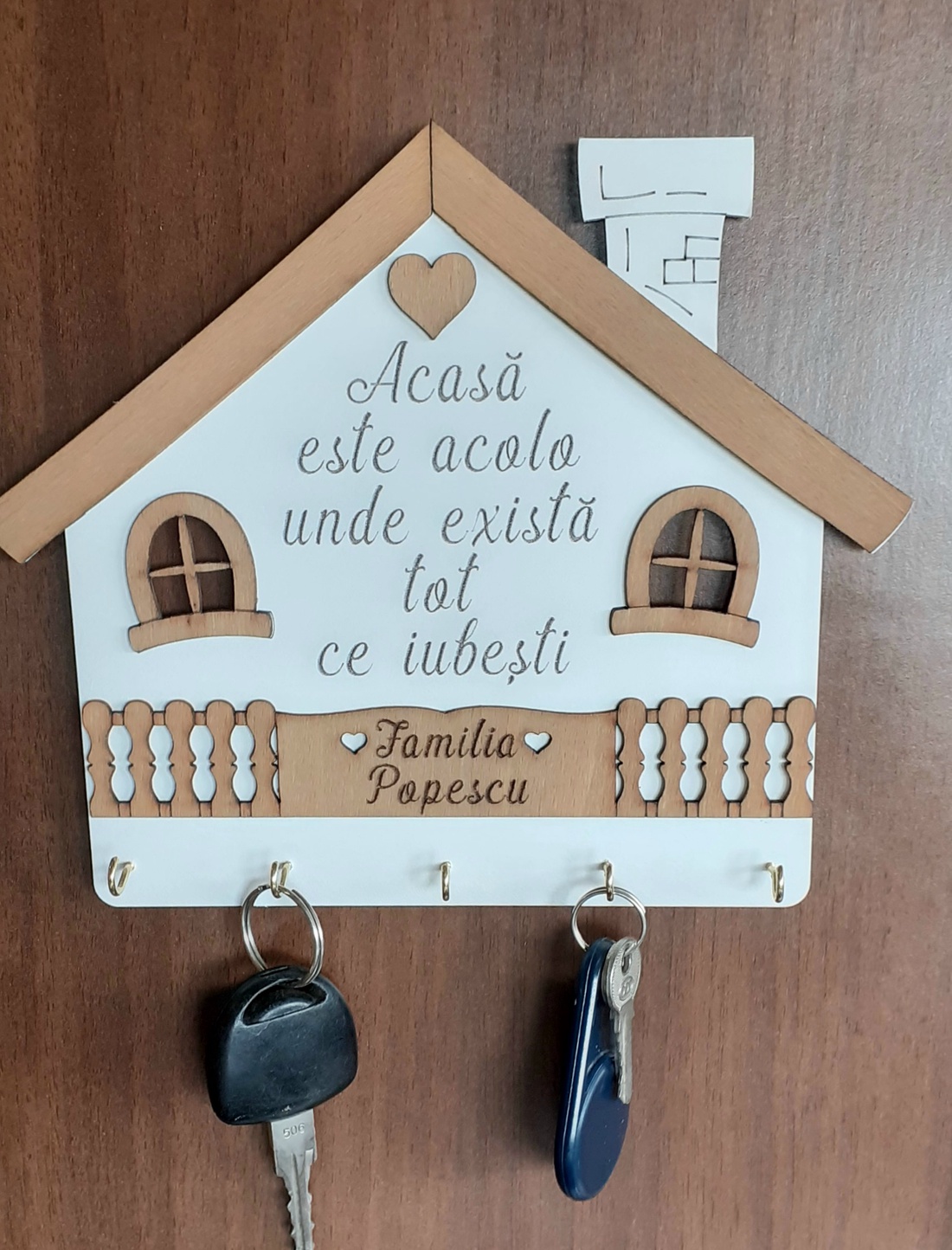 Suport pentru chei,personalizat - casă & stil de viață - decorațiuni de casă - decorațiuni de pereți - suport pentru chei - Artynos.ro
