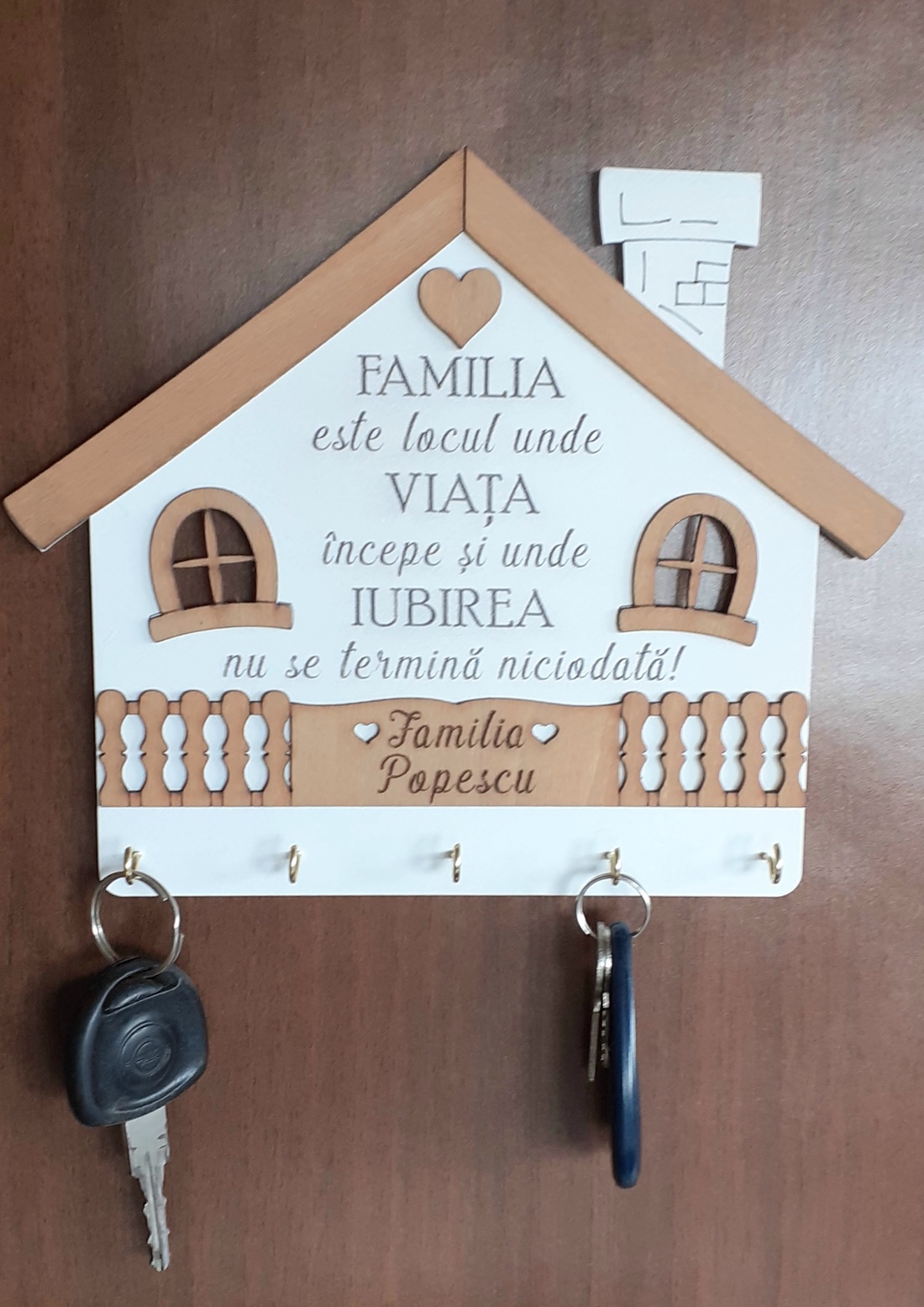 Suport pentru chei,personalizat - casă & stil de viață - decorațiuni de casă - decorațiuni de pereți - suport pentru chei - Artynos.ro