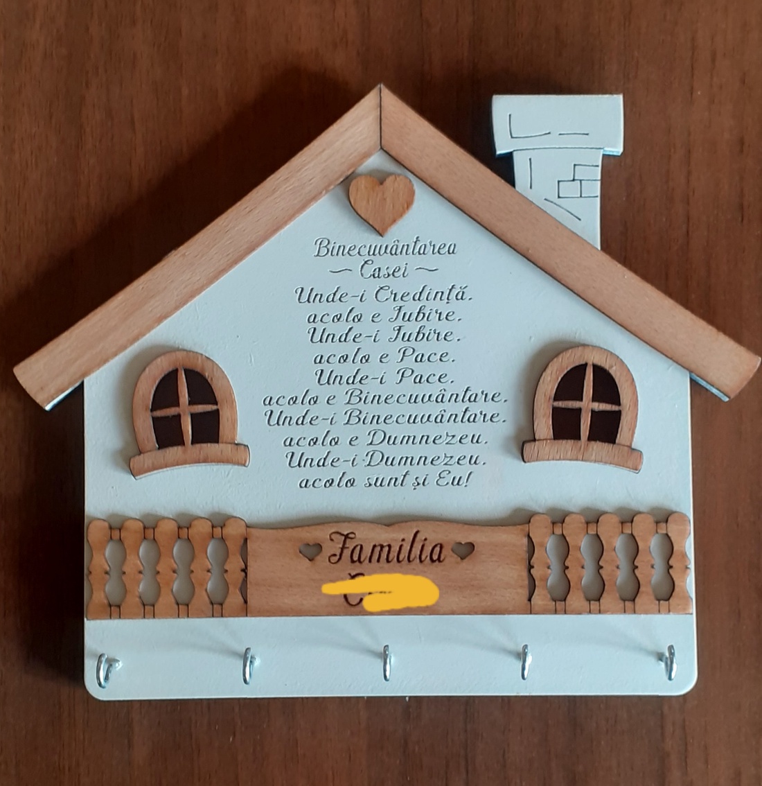 Suport pentru chei,personalizat - casă & stil de viață - decorațiuni de casă - decorațiuni de pereți - suport pentru chei - Artynos.ro