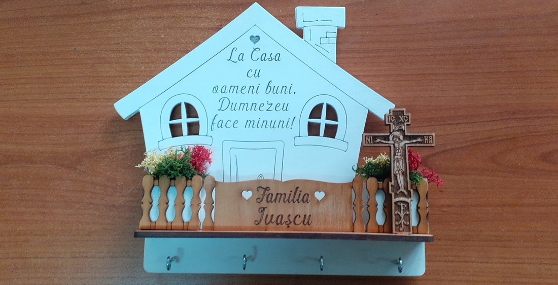 Suport pentru chei personalizat, cu licheni  - casă & stil de viață - decorațiuni de casă - decorațiuni de pereți - suport pentru chei - Artynos.ro