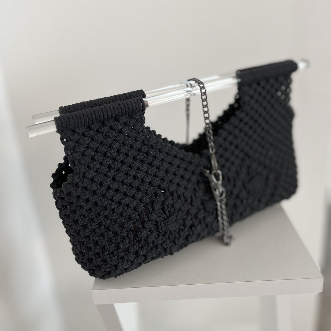 Petra - Geantă Macrame - geantă și husă - genți de umăr și genți de mână - genți casual, genți de mână - Artynos.ro Petra - Geantă Macrame - geantă și husă - genți de umăr și genți de mână - genți casual, genți de mână - Artynos.ro
