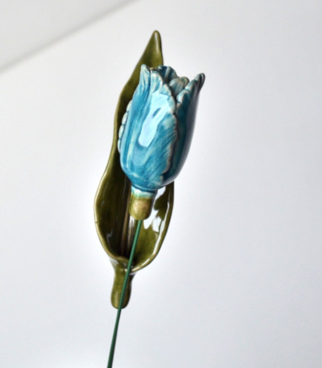 Buchet ceramic, albastru - casă & stil de viață - decorațiuni de casă - accesorii florale - buchete de flori - Artynos.ro