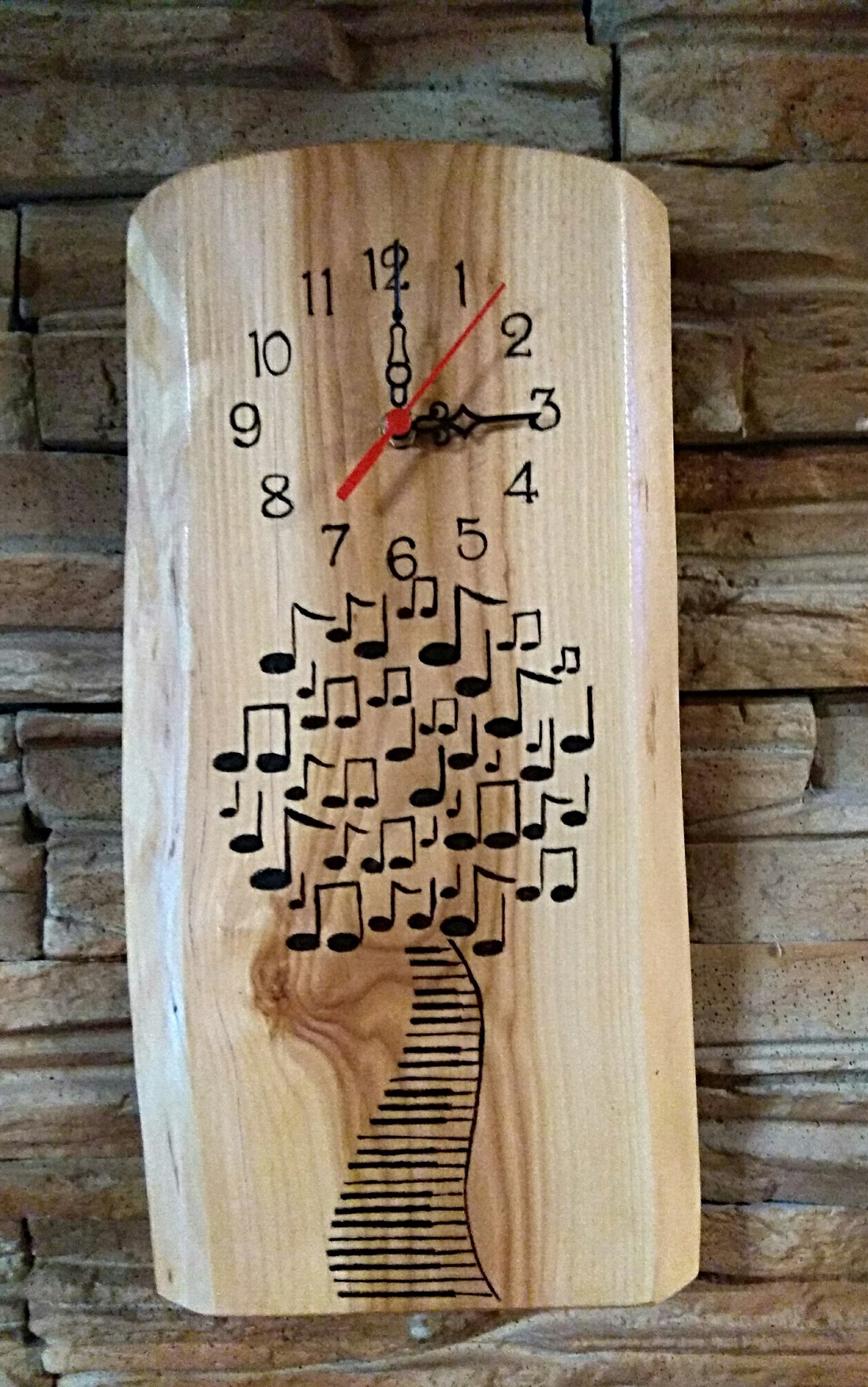 Craft ceas de perete decorat cu motiv de pian - - Artynos.ro Craft ceas de perete decorat cu motiv de pian - - Artynos.ro