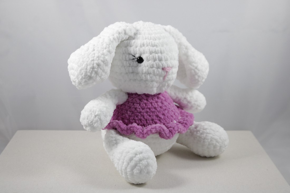 Iepuraș balerină - jucării și echipamente pentru copii - plușuri - iepure de pluș - Artynos.ro