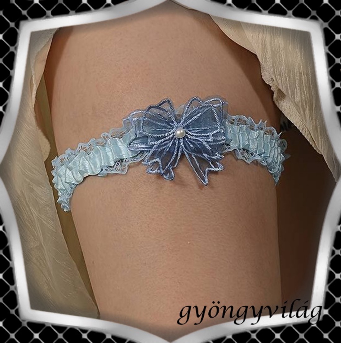 Bijuterii-alte bijuterii: Nunta, jartieră de mireasă ES-HK1-01 - accesorii nuntă - accesorii de nuntă - jartiere mirese - Artynos.ro Bijuterii-alte bijuterii: Nunta, jartieră de mireasă ES-HK1-01 - accesorii nuntă - accesorii de nuntă - jartiere mirese - Artynos.ro