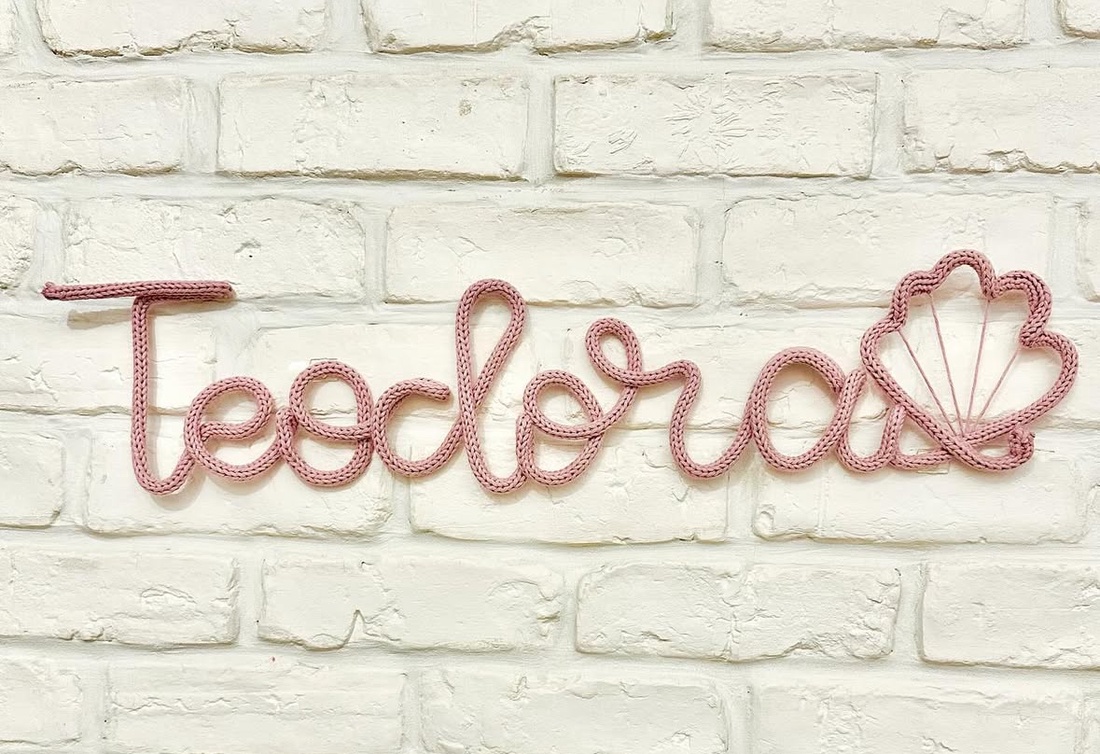 Nume decorativ fetita - casă & stil de viață - accesorii pentru decorat casa - decorațiuni de geam și decorațiuni de ușă  - ornamente de ușă  - Artynos.ro