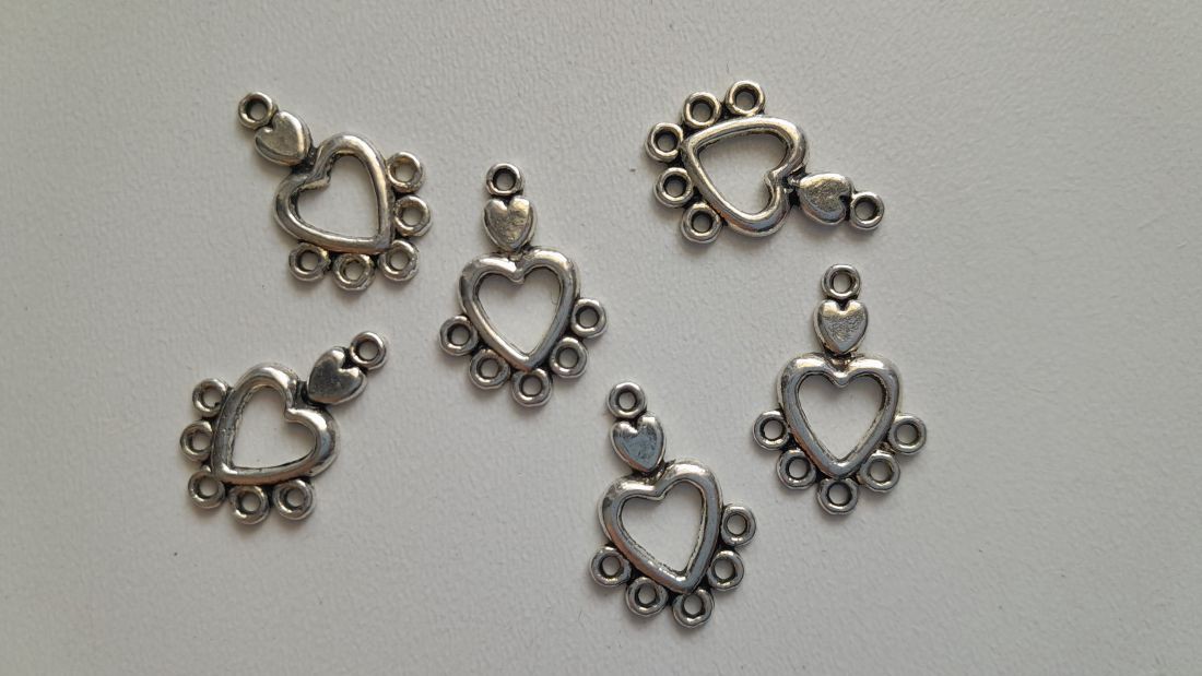 Bază metalică pentru cercei / pandantiv - 19x13mm - culoare argintiu antichizat - 10 bucăți / pachet - - Artynos.ro Bază metalică pentru cercei / pandantiv - 19x13mm - culoare argintiu antichizat - 10 bucăți / pachet - - Artynos.ro