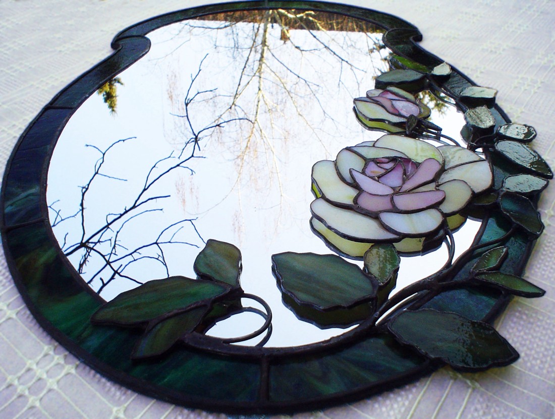 3D Tearose flowered tiffany mirror, volumul II. - - Artynos.ro 3D Tearose flowered tiffany mirror, volumul II. - - Artynos.ro