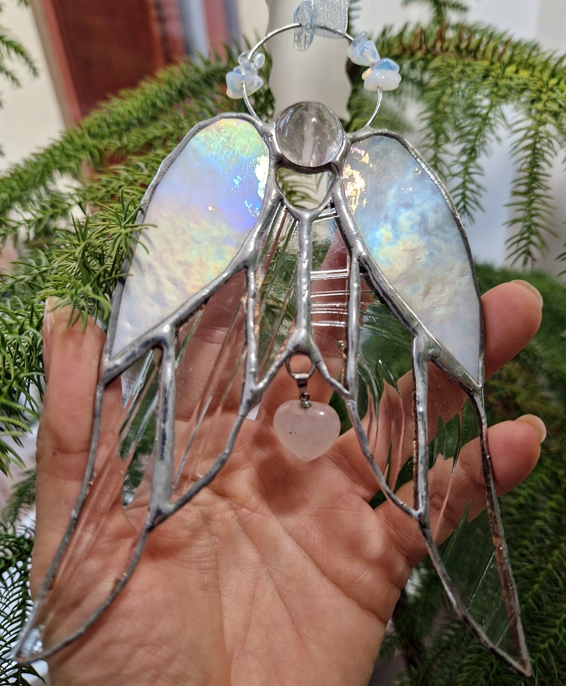 Barewing înger de cristal icy glitter - crăciun - cadouri de moș crăciun - cadouri de moș crăciun - Artynos.ro