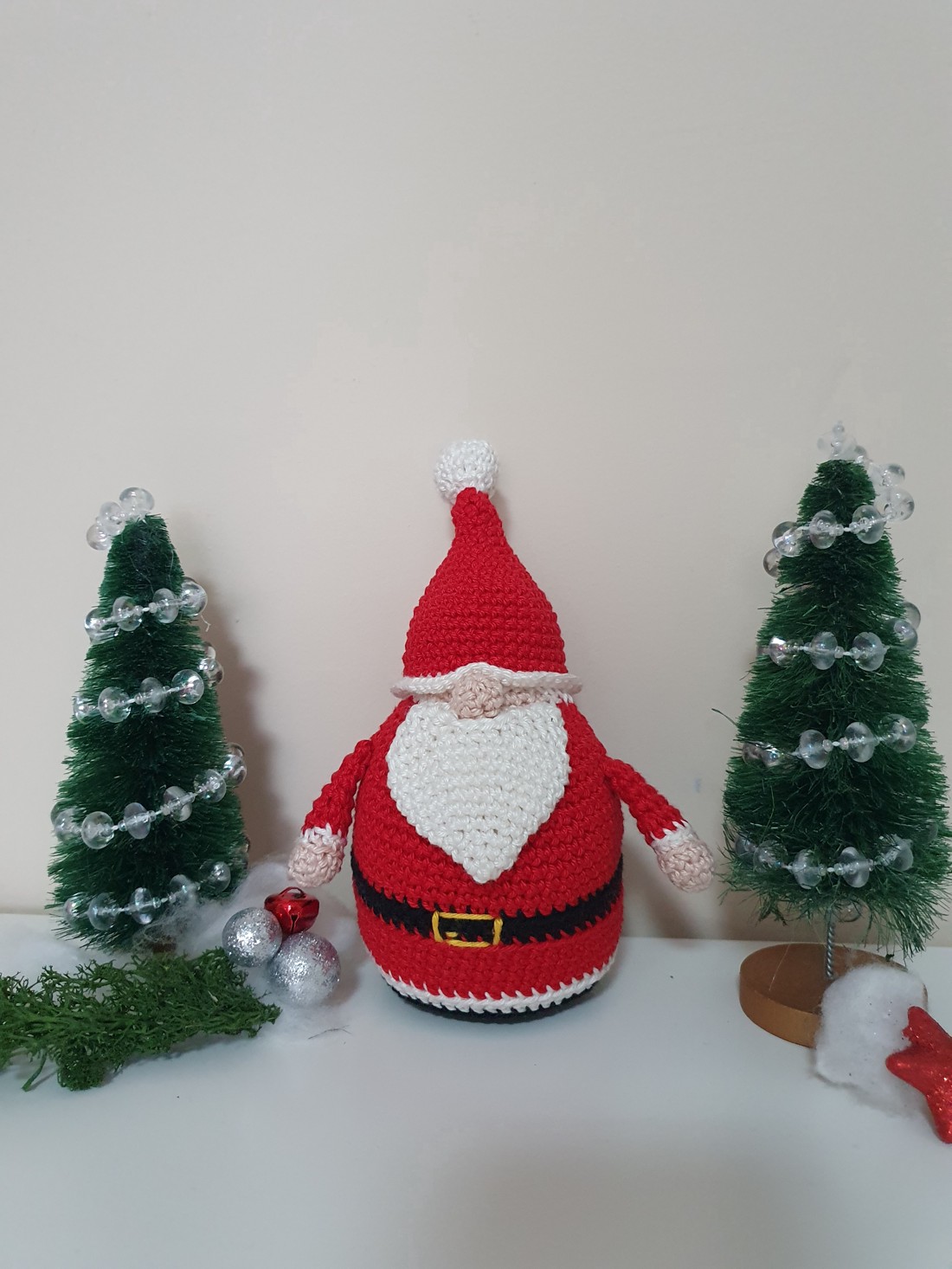 Croșetat Santa Claus - jucării și echipamente pentru copii - plușuri - personaje de basm din pluș - Artynos.ro