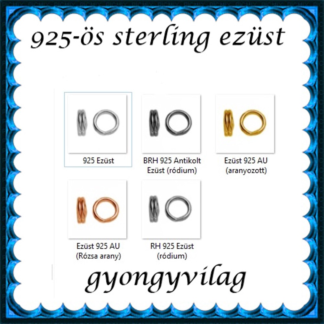 Brățară de bijuterii din argint 925: cerc dublu ESZK D 5x0,8g -  - Artynos.ro