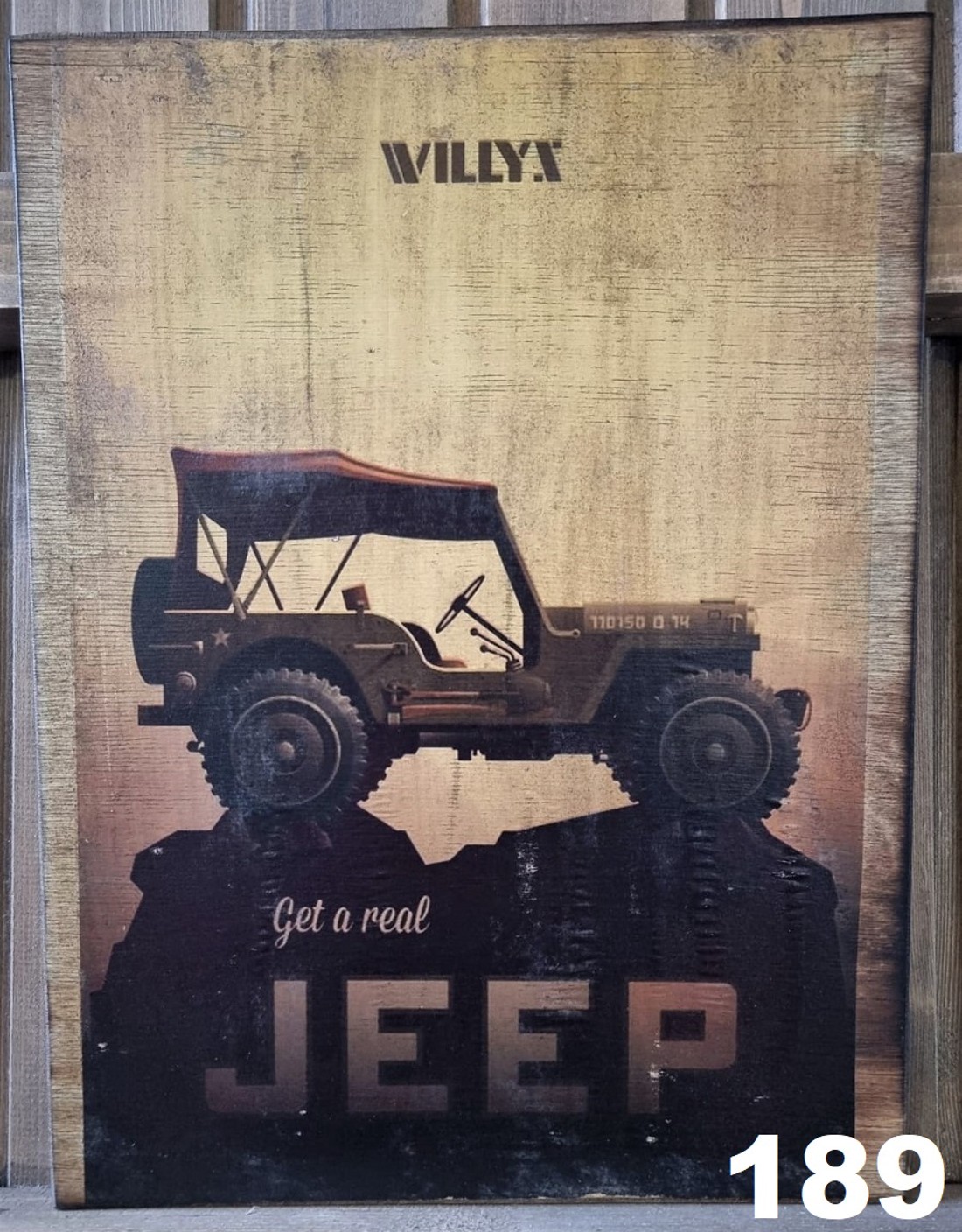 Willys Jeep imagine din lemn - casă & stil de viață - accesorii pentru decorat casa - picturi murale - artă de perete din lemn - Artynos.ro