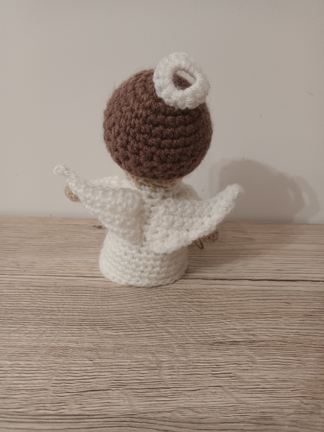 Înger Amigurumi - crăciun - decorațiuni de advent - decor pentru masa de advent - Artynos.ro