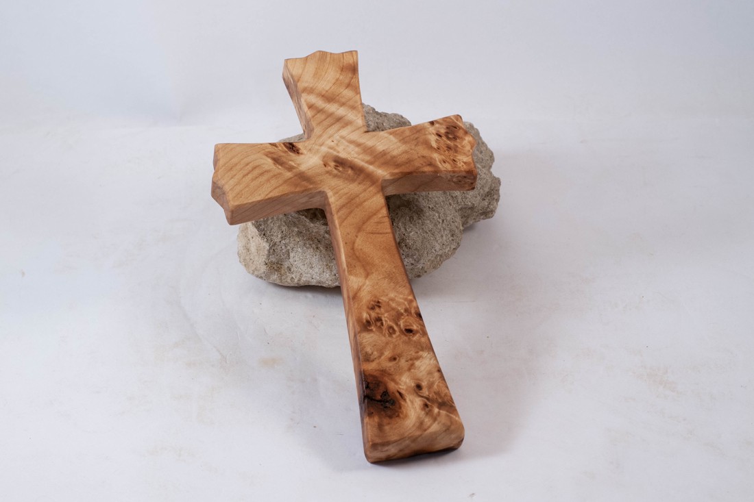 Cruce de lemn, cruce de perete  - casă & stil de viață - accesorii religioase - cruce - Artynos.ro