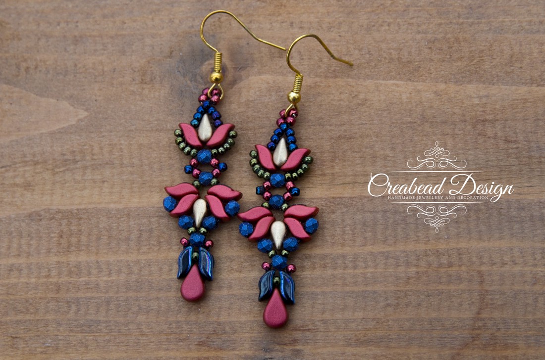 Creabead Design matyo stil elegant cercei -  - Artynos.ro