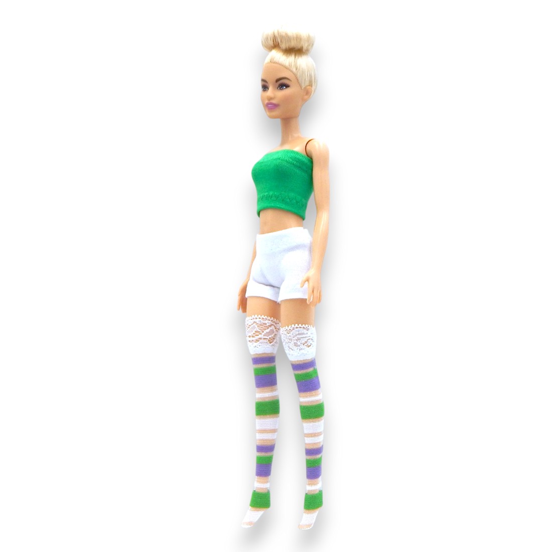 Costum de dans K-pop și set de scenă pentru păpuși de tip Barbie (a085zf) -  - Artynos.ro