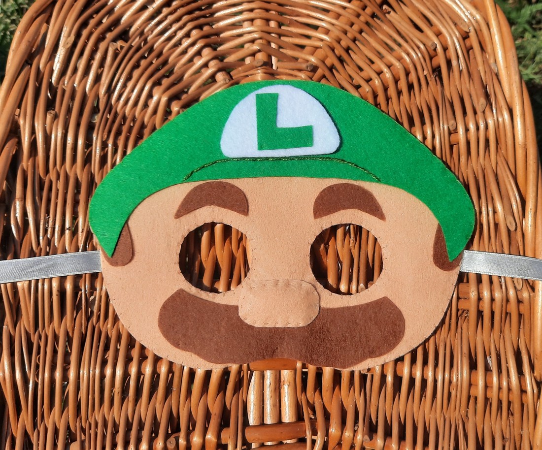 Costum de carnaval Luigi pentru băieți -  - Artynos.ro