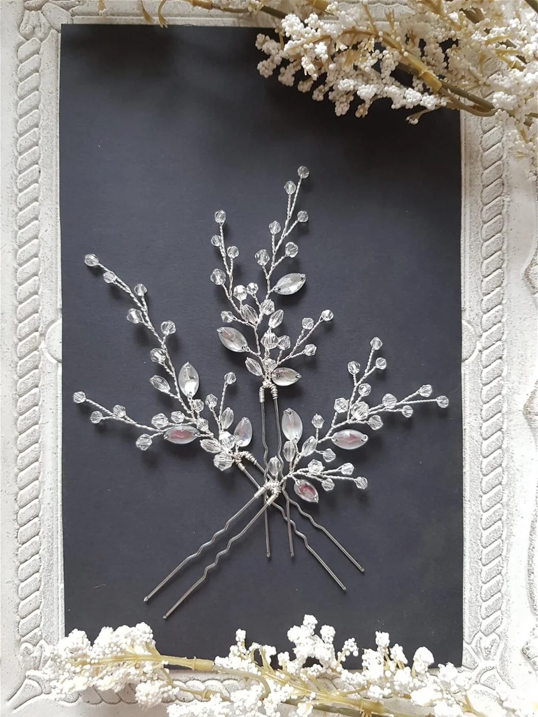 Set de 3 pini mireasa/Ace par mireasa - accesorii nuntă - ornamente de păr de nuntă - accesorii păr nuntă - Artynos.ro Set de 3 pini mireasa/Ace par mireasa - accesorii nuntă - ornamente de păr de nuntă - accesorii păr nuntă - Artynos.ro