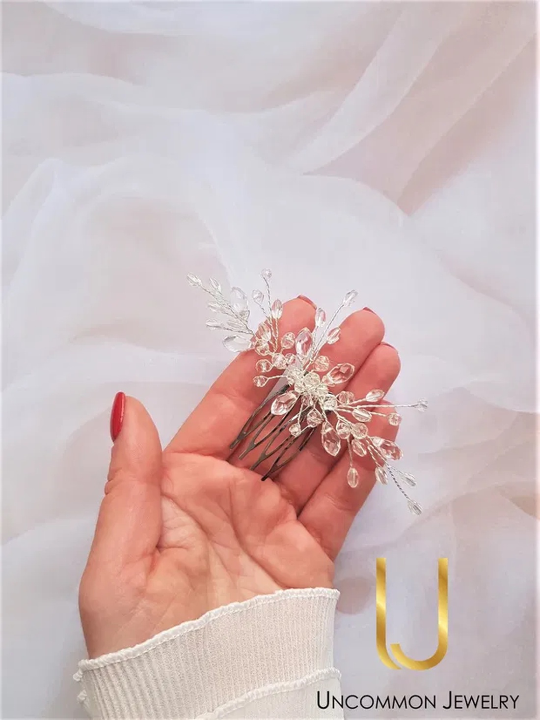 ANNA - Pieptan cu cristale - accesorii nuntă - ornamente de păr de nuntă - accesorii păr nuntă - Artynos.ro ANNA - Pieptan cu cristale - accesorii nuntă - ornamente de păr de nuntă - accesorii păr nuntă - Artynos.ro