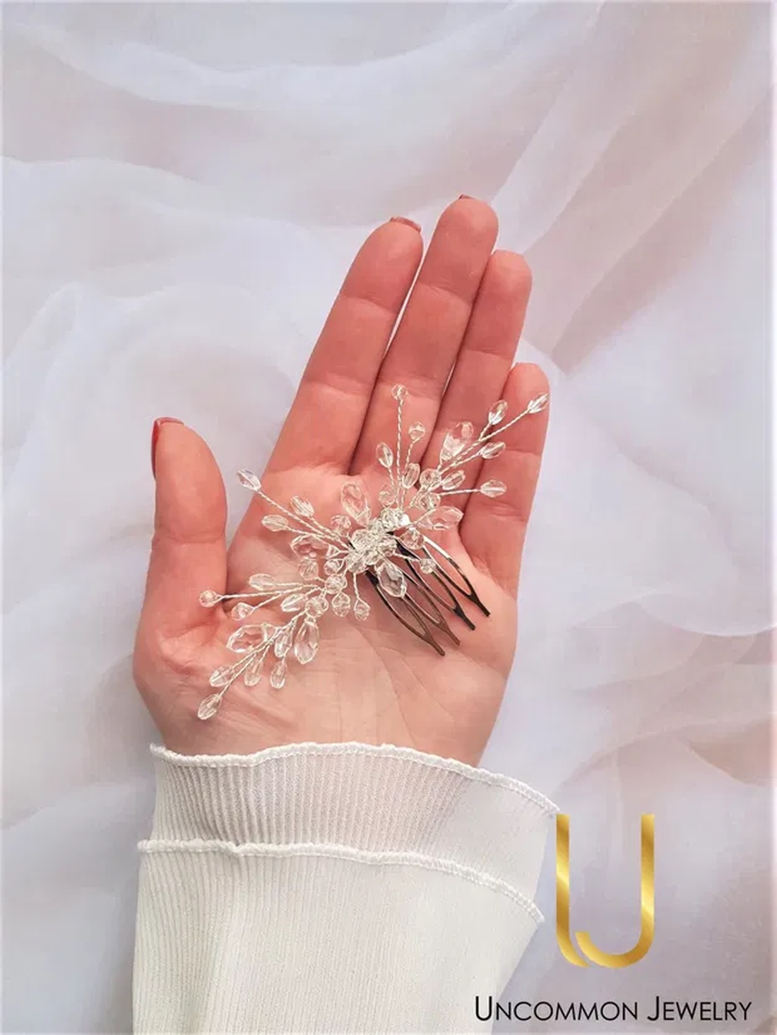 ANNA - Pieptan cu cristale - accesorii nuntă - ornamente de păr de nuntă - accesorii păr nuntă - Artynos.ro ANNA - Pieptan cu cristale - accesorii nuntă - ornamente de păr de nuntă - accesorii păr nuntă - Artynos.ro