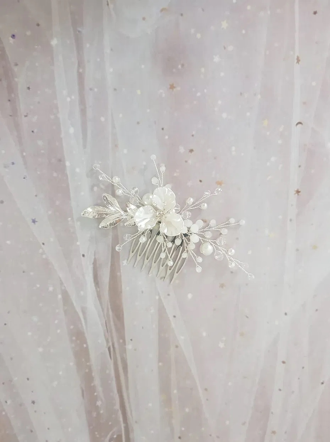 ELLIS - Pieptan mireasa floral - îmbrăcăminte și modă - accesorii păr - accesorii de păr - Artynos.ro ELLIS - Pieptan mireasa floral - îmbrăcăminte și modă - accesorii păr - accesorii de păr - Artynos.ro