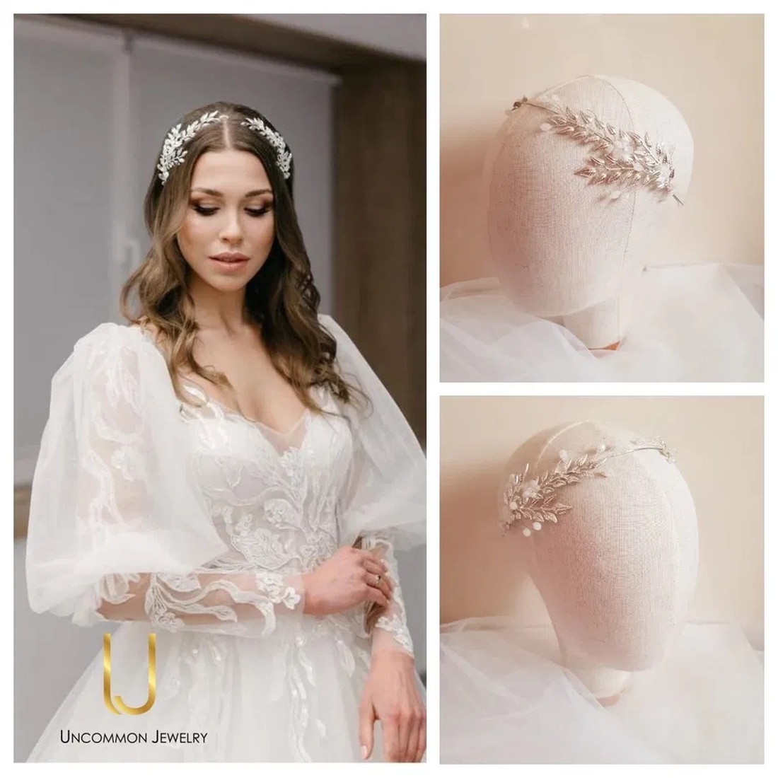 Coronita/Diadema Uncommon - accesorii nuntă - ornamente de păr de nuntă - accesorii păr nuntă - Artynos.ro Coronita/Diadema Uncommon - accesorii nuntă - ornamente de păr de nuntă - accesorii păr nuntă - Artynos.ro