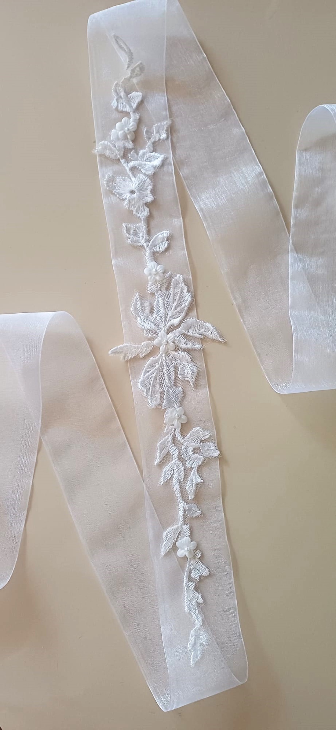 Esarfa pentru traditia dezgatitului miresei - accesorii nuntă - ornamente de păr de nuntă - accesorii păr nuntă - Artynos.ro