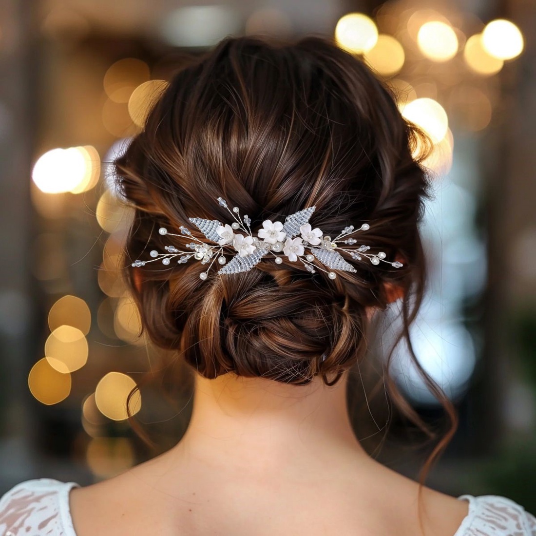Pieptan mireasa floral - accesorii nuntă - ornamente de păr de nuntă - accesorii păr nuntă - Artynos.ro Pieptan mireasa floral - accesorii nuntă - ornamente de păr de nuntă - accesorii păr nuntă - Artynos.ro