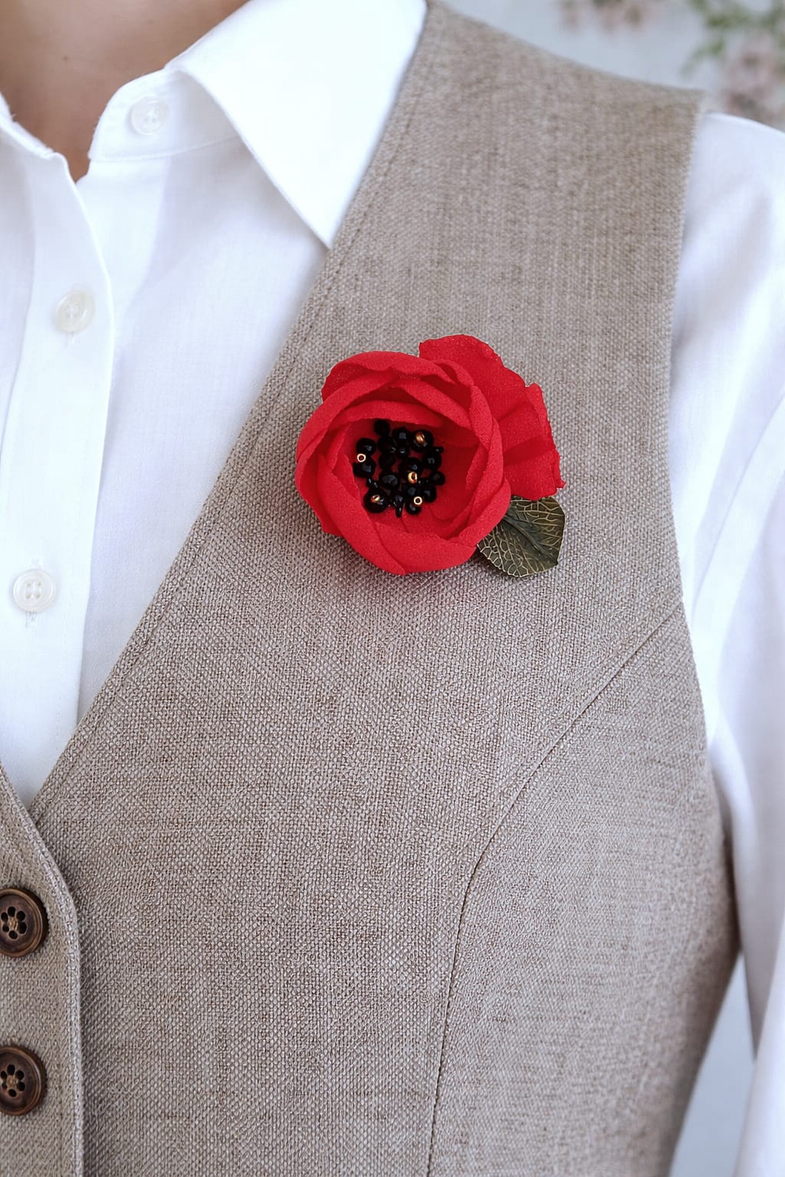 Brosa Martisor - bijuterii - mărțișor - Artynos.ro