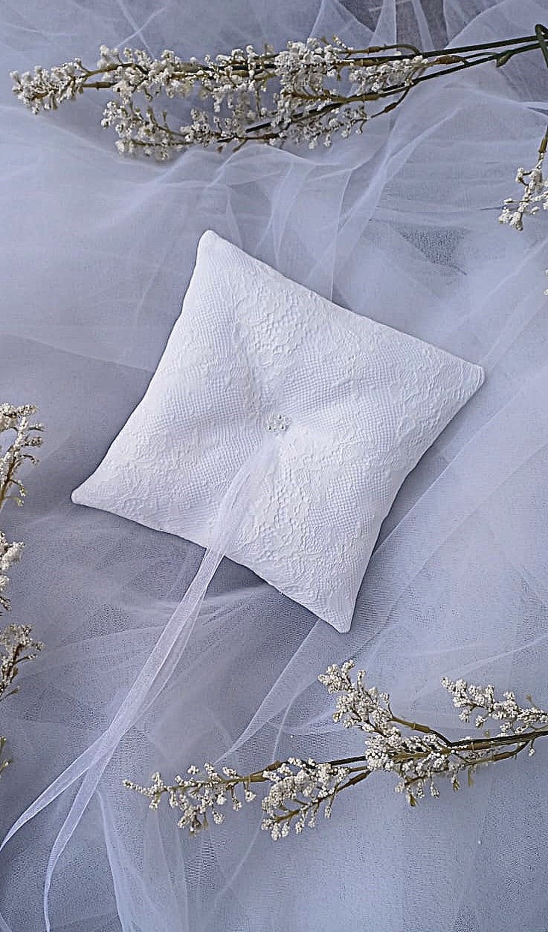 Pernuta pentru verighete - accesorii nuntă - accesorii de nuntă - suport verighete și perne pentru inele - Artynos.ro