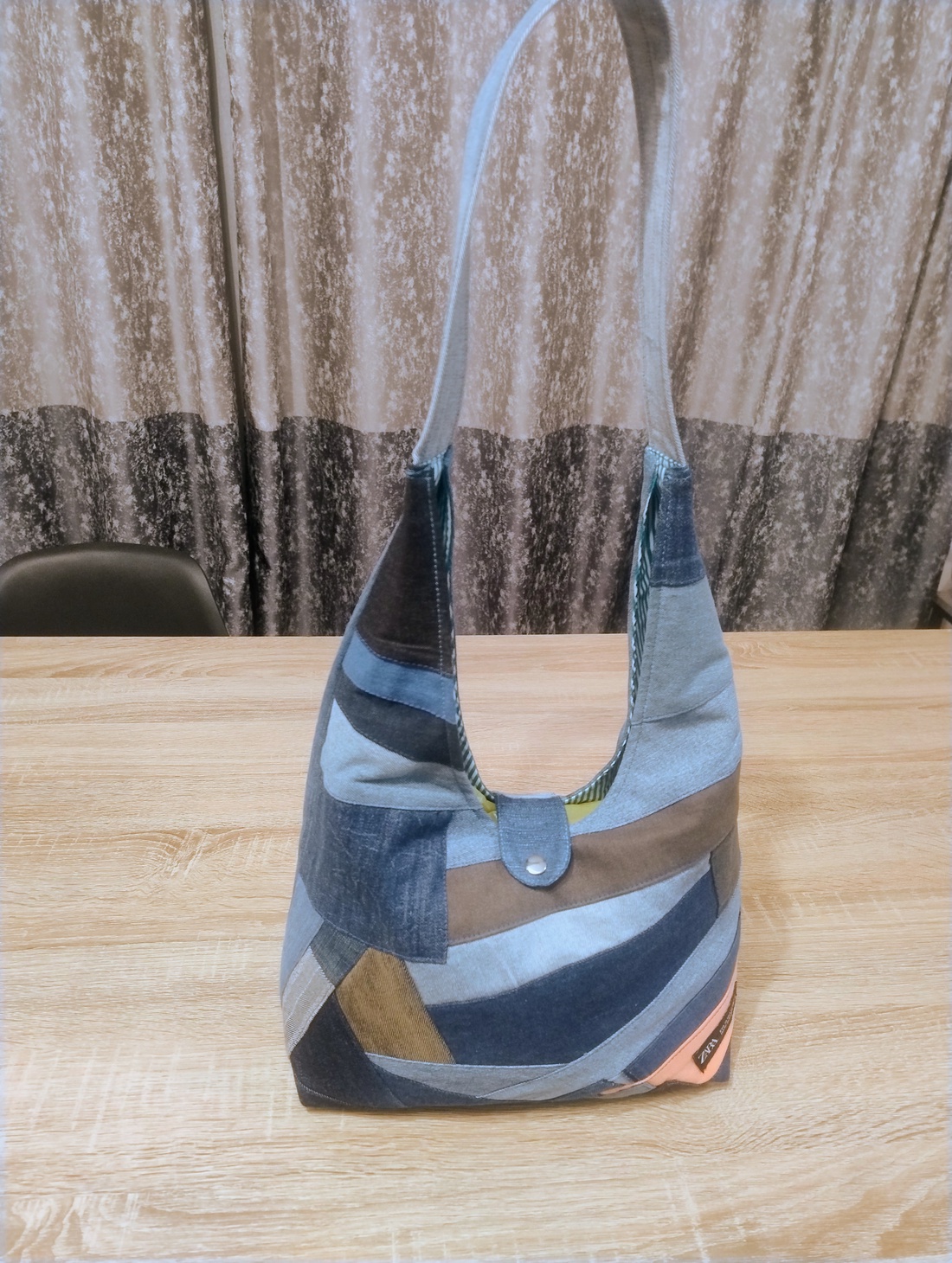 Sacosa umăr Unicat denim - genți și portofele - geantă pentru cumpărături - totebaguri - Artynos.ro