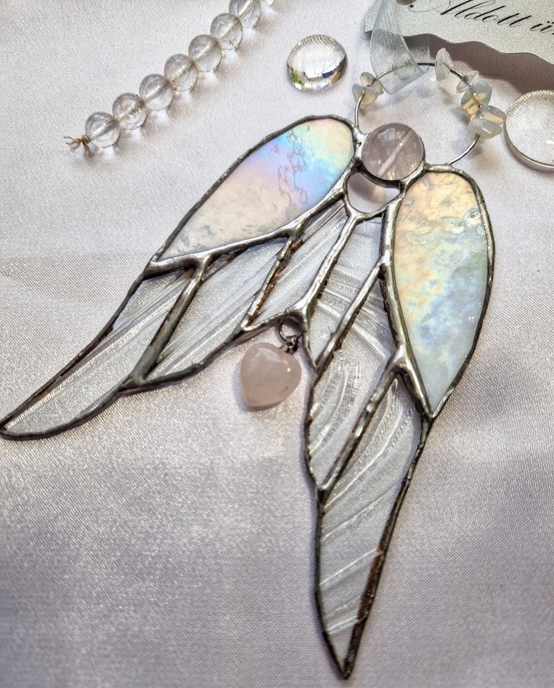 Barewing înger de cristal icy glitter - crăciun - cadouri de moș crăciun - cadouri de moș crăciun - Artynos.ro