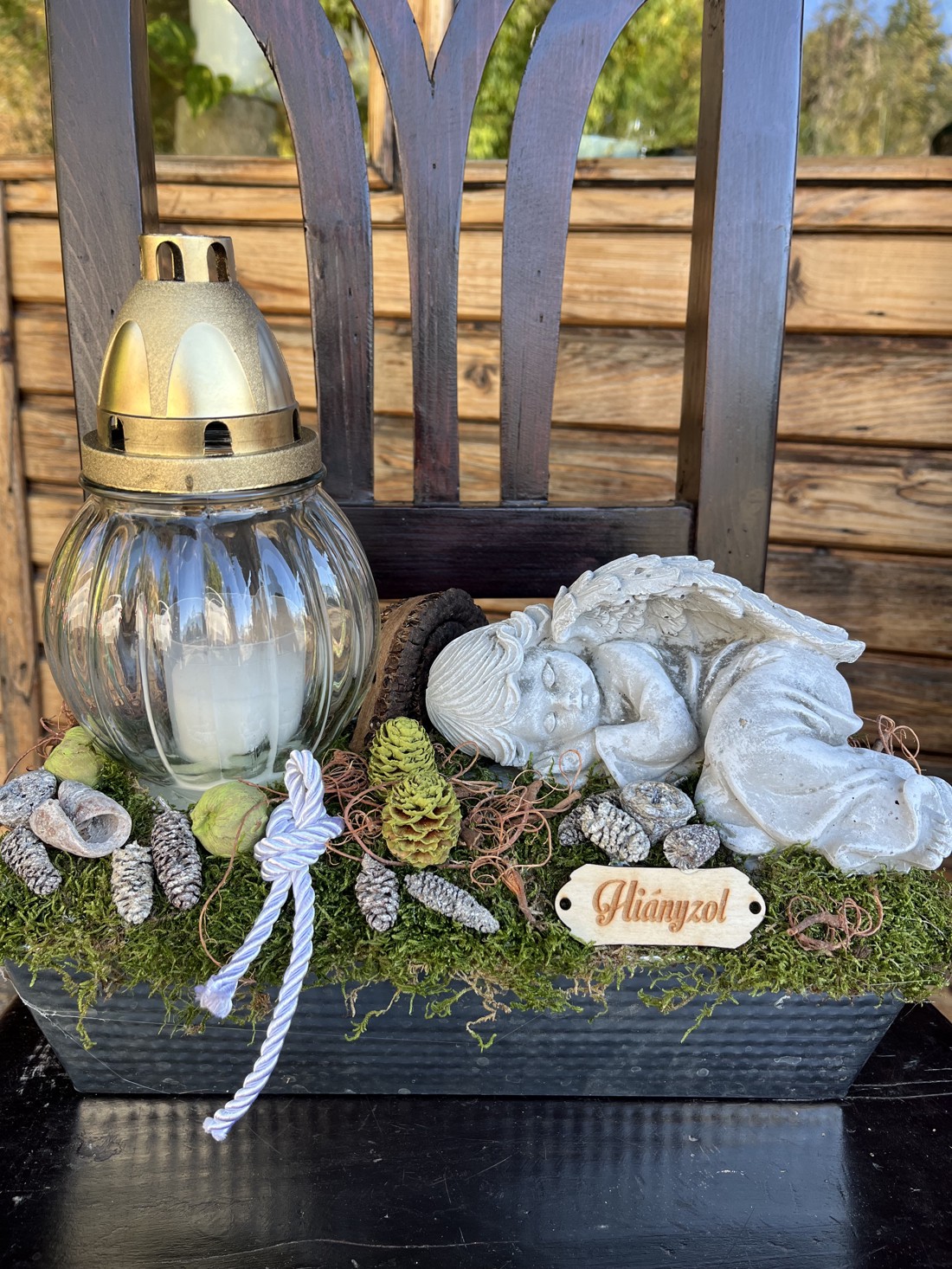 Cimitir Grave Ornament cu înger, ornament memorial - casă & stil de viață - obiecte religioase și de devoțiune - ornamente funerare - Artynos.ro