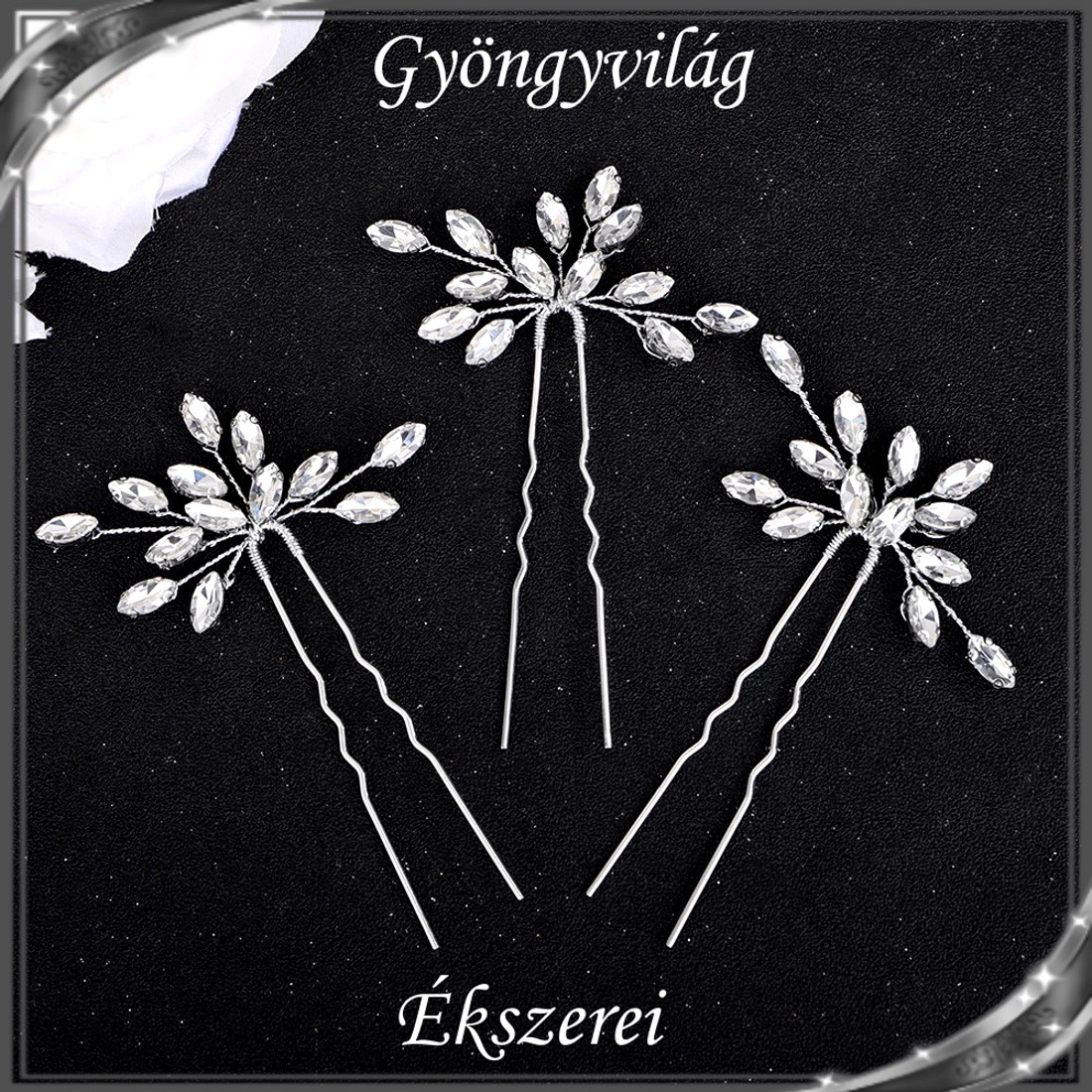 Bijuterii, ornamente de păr, catarame de păr: nuntă, mireasă, ornamente de păr casual S-H-TŰ06e esz 3db - - Artynos.ro Bijuterii, ornamente de păr, catarame de păr: nuntă, mireasă, ornamente de păr casual S-H-TŰ06e esz 3db - - Artynos.ro