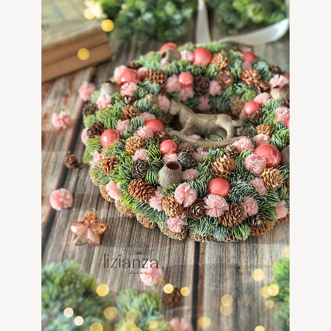 Decorațiune pentru ușa de advent "Mimi" - - Artynos.ro Decorațiune pentru ușa de advent "Mimi" - - Artynos.ro