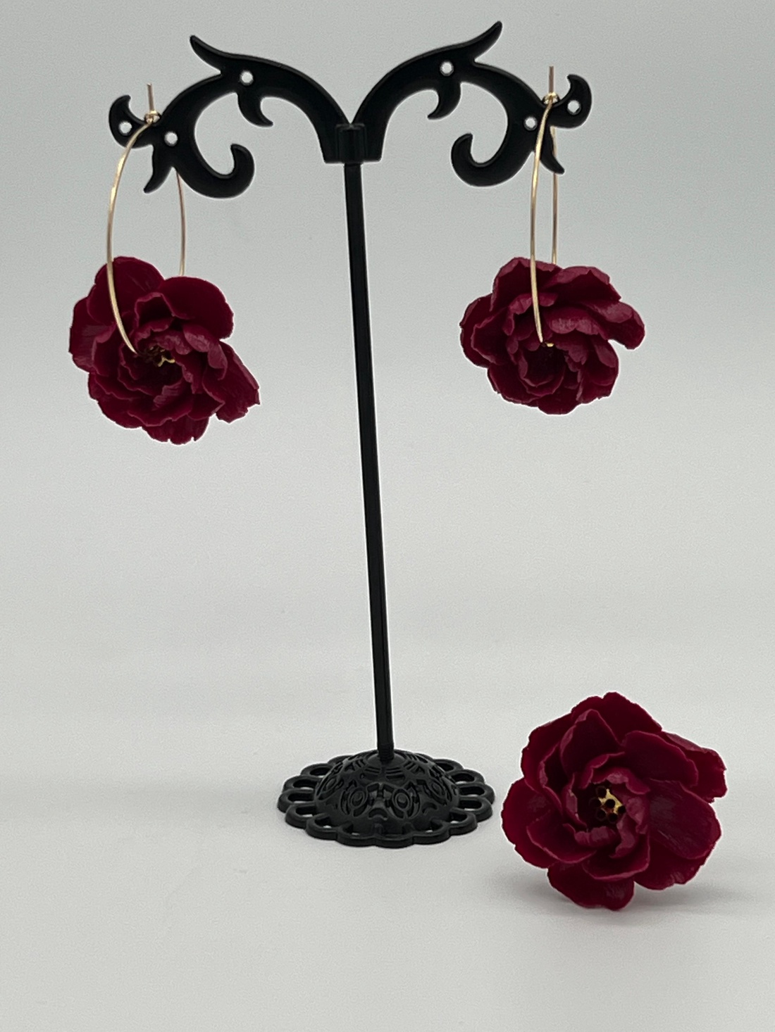 Set cercei + inel florali din lut polimeric - bijuterii - cercei - cercei candelabru - Artynos.ro Set cercei + inel florali din lut polimeric - bijuterii - cercei - cercei candelabru - Artynos.ro