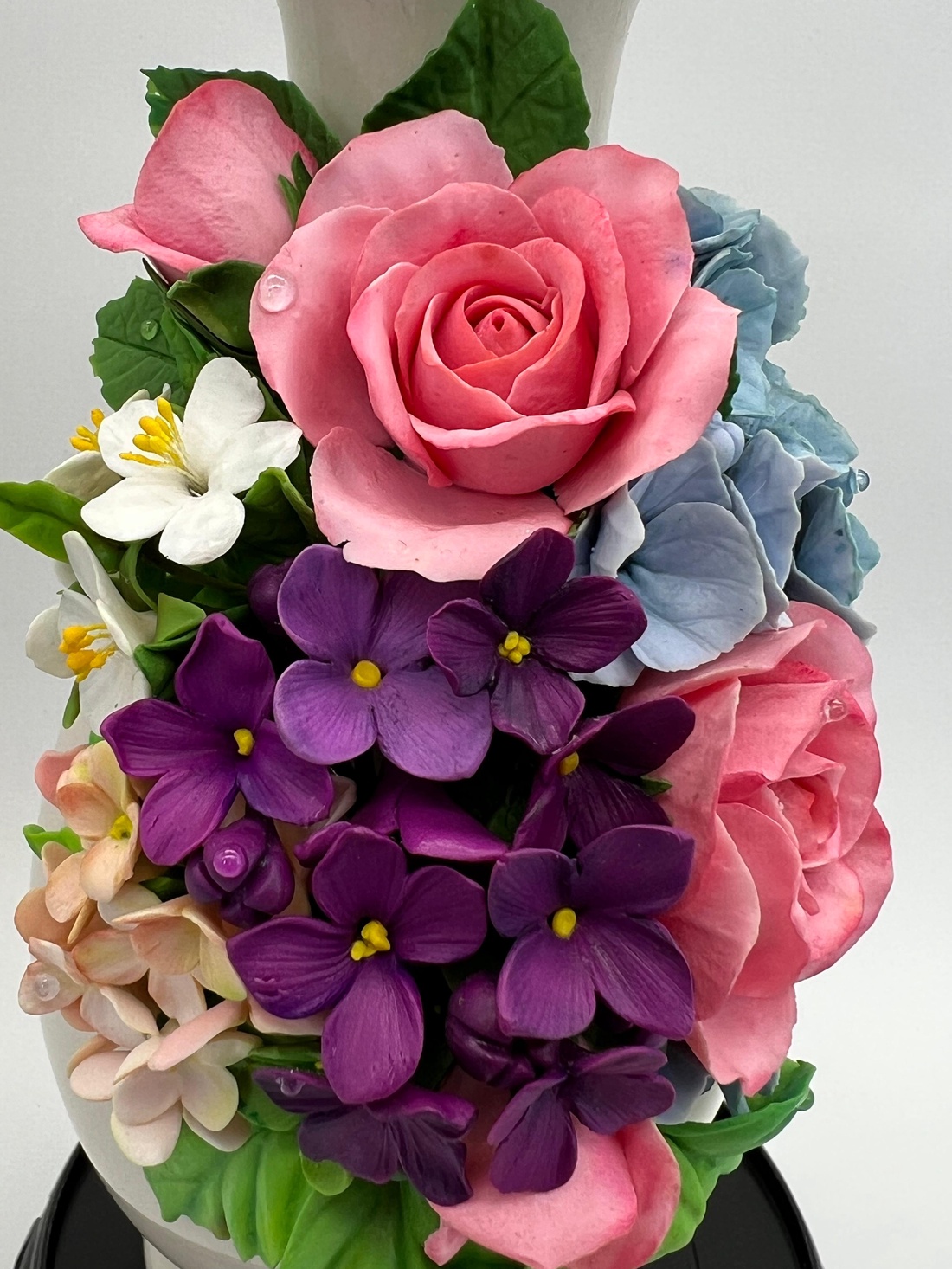 Vaza ceramica cu flori de primavara - casă & stil de viață - decorațiuni de casă - accesorii florale - vaze - Artynos.ro