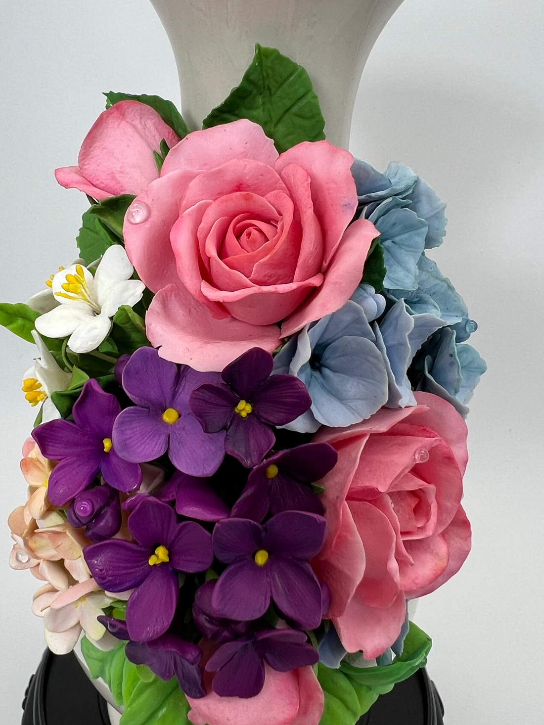 Vaza ceramica cu flori de primavara - casă & stil de viață - decorațiuni de casă - accesorii florale - vaze - Artynos.ro