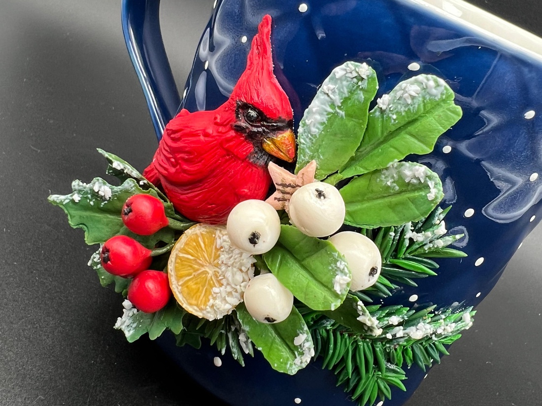 Cana Cardinalul iernii - casă & stil de viață - accesorii pentru echipamente de bucătărie - accesorii de servire - căni - Artynos.ro