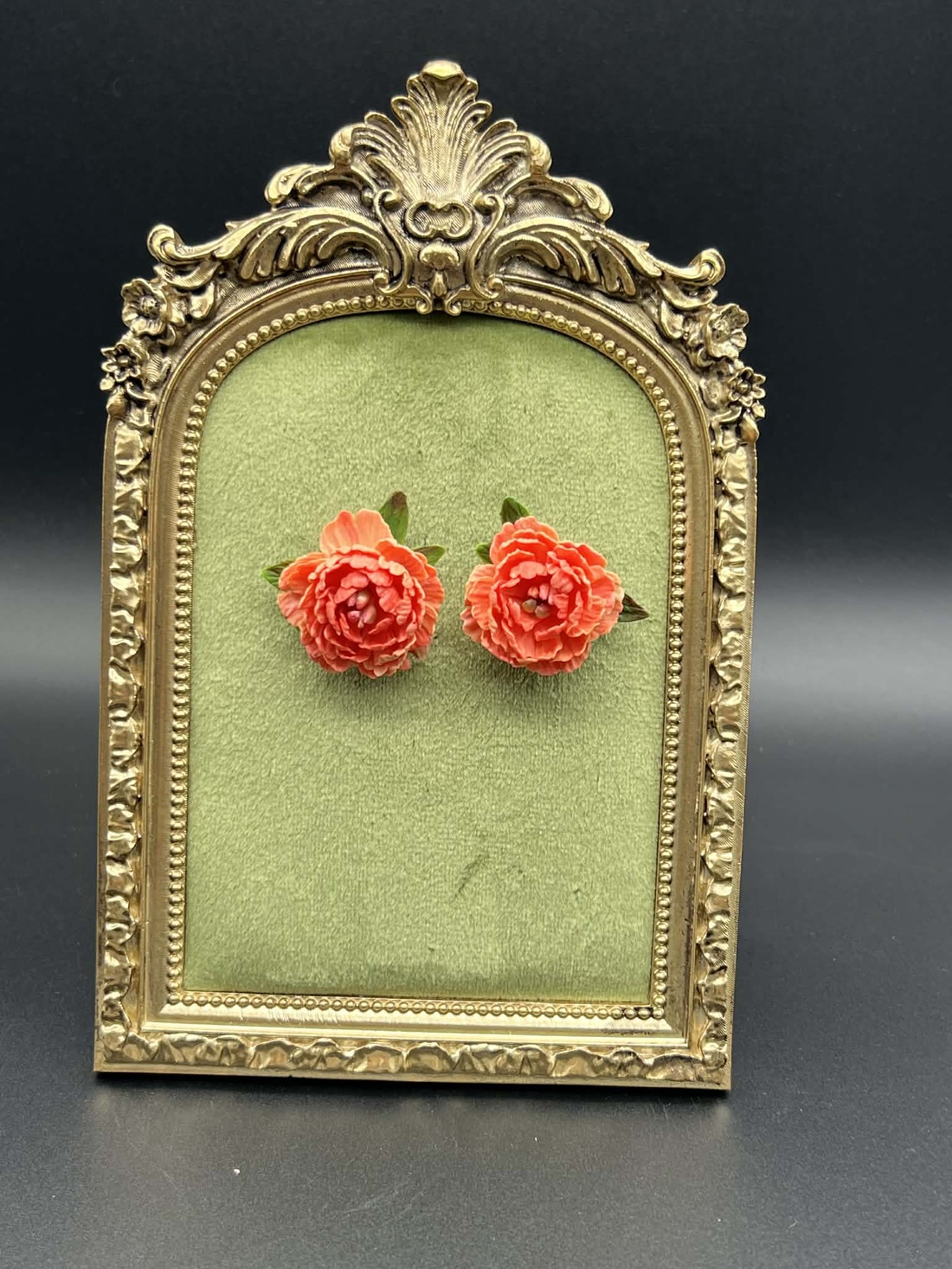 Cercei bujori din lut polimeric - bijuterii - cercei - cercei din rășină - Artynos.ro