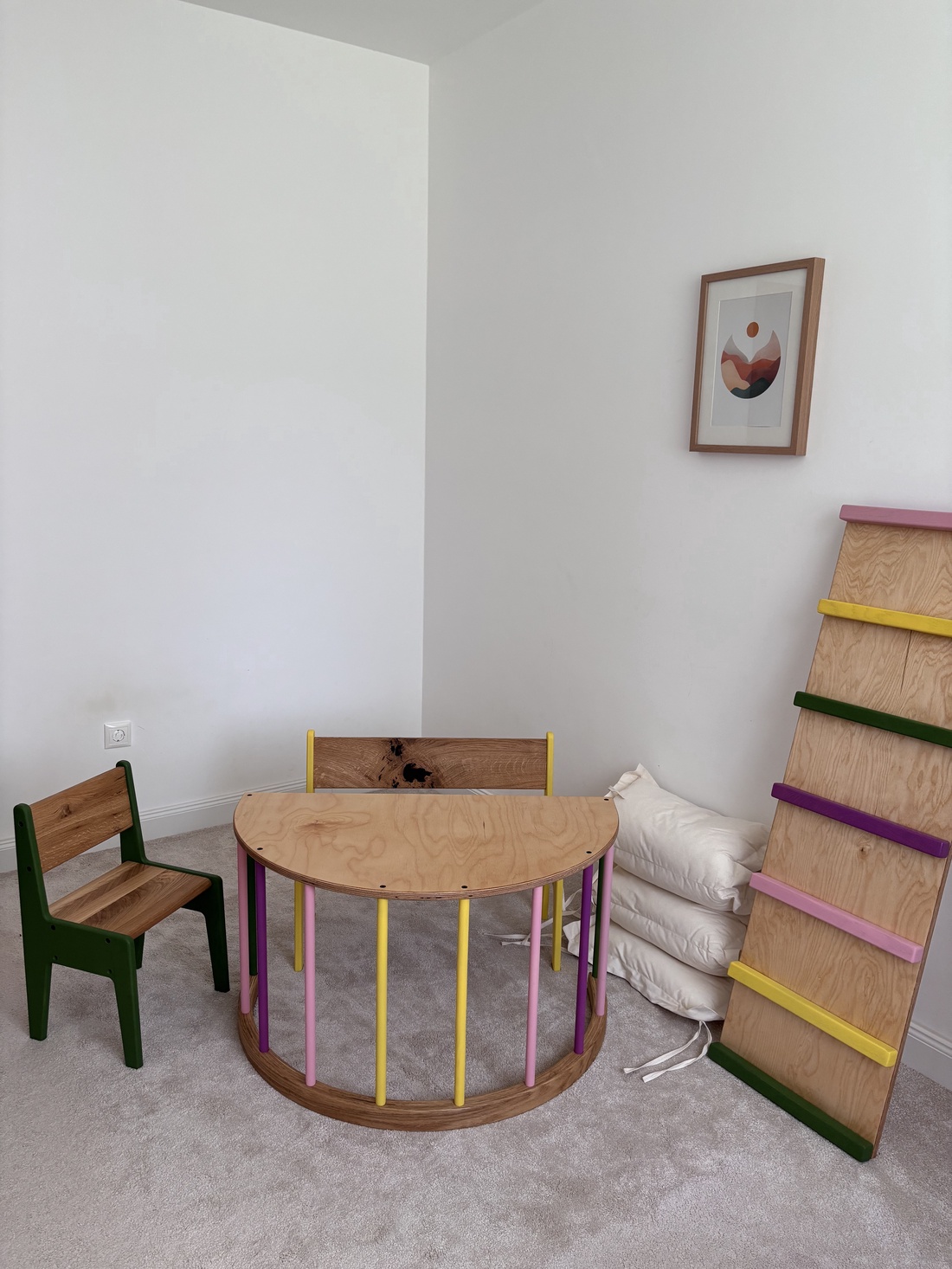 Set multifuncțional - color - casă & stil de viață - echipament pentru camera copiilor - set măsuță - Artynos.ro