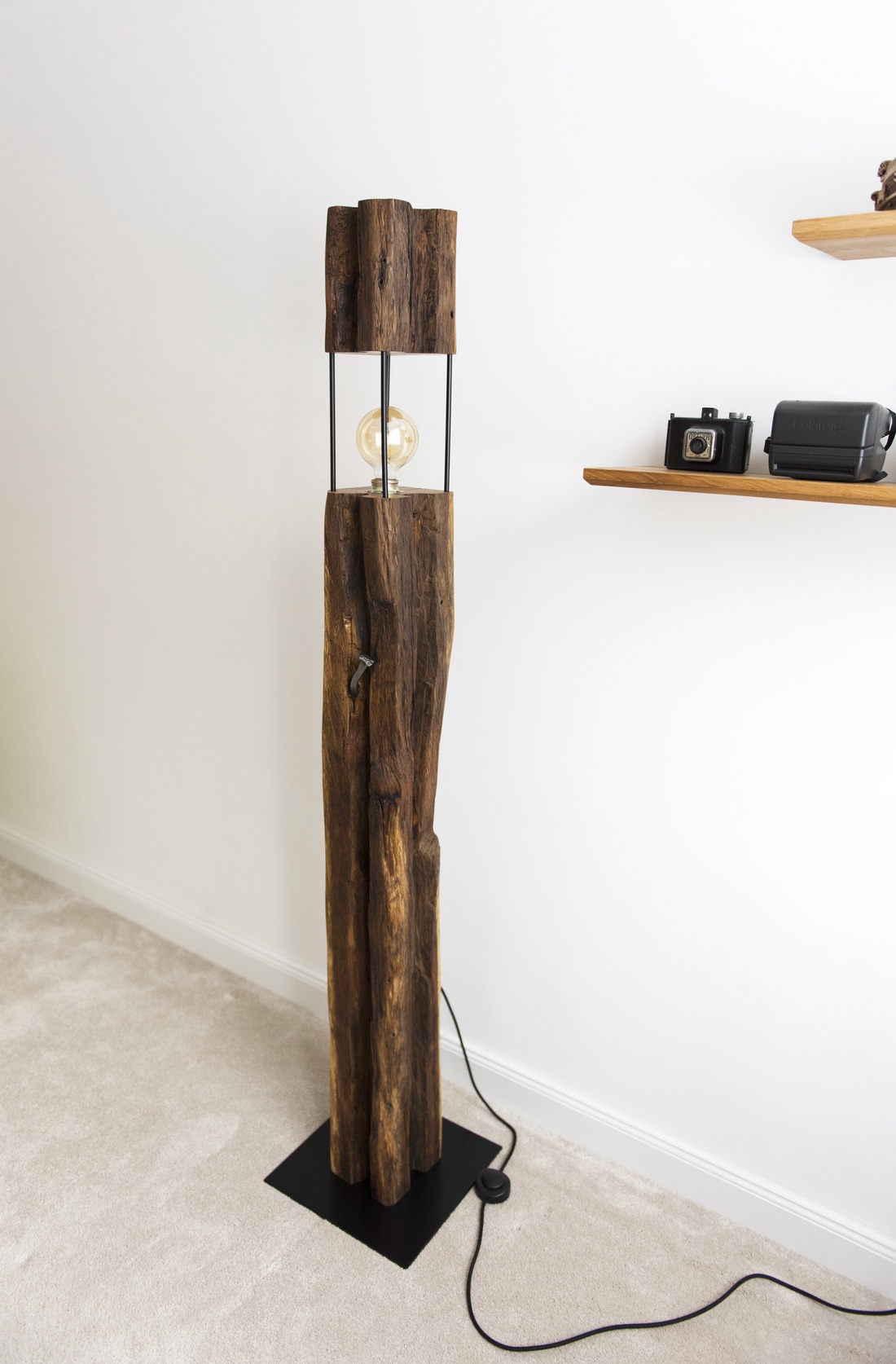 Lampadar cu bec Edison - casă & stil de viață - lămpi și corpuri de iluminat - lămpi de podea - Artynos.ro