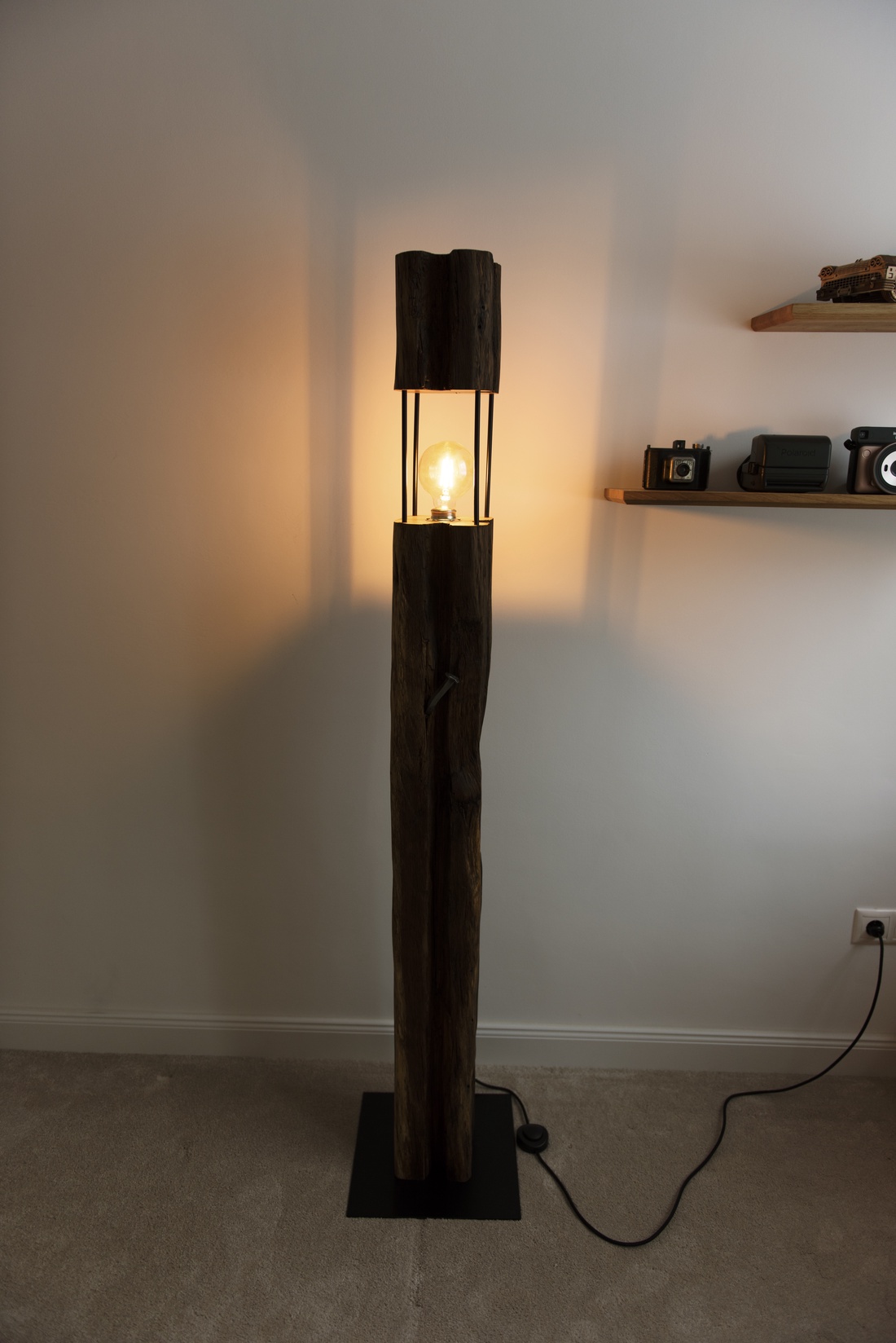 Lampadar cu bec Edison - casă & stil de viață - lămpi și corpuri de iluminat - lămpi de podea - Artynos.ro