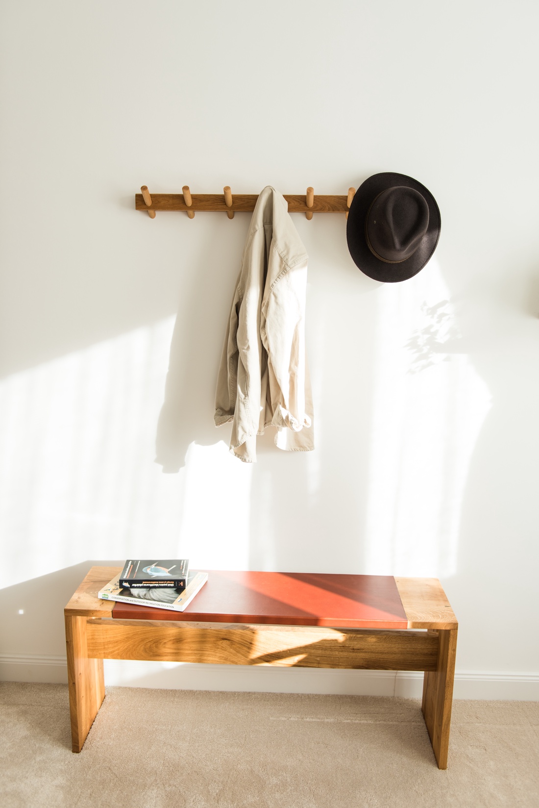 Băncuță cu șezut din piele - casă & stil de viață - mobilier artizanal - bănci - Artynos.ro