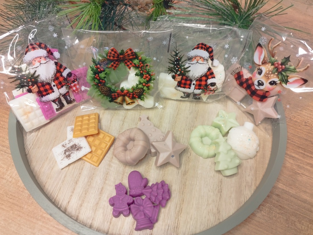 Pachet zână de Crăciun - ceară parfumată - crăciun - decorațiuni de crăciun de casă - lumânări parfumate de crăciun - Artynos.ro