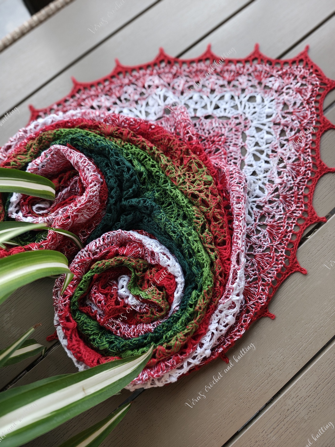 Șal croșetat  - îmbrăcăminte și modă - eșarfe, pălării, fularuri - bandă pentru cap - Artynos.ro