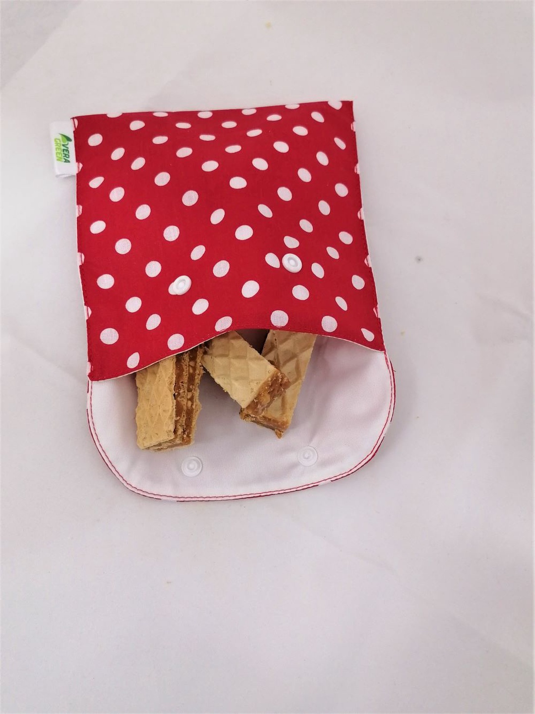 Snackbag pentru sandvisuri, merinde, snack, ecologic, no waste, marimea M, rosu cu buline - geantă și husă - cutie de prânz - pungă și cutie de prânz - Artynos.ro Snackbag pentru sandvisuri, merinde, snack, ecologic, no waste, marimea M, rosu cu buline - geantă și husă - cutie de prânz - pungă și cutie de prânz - Artynos.ro