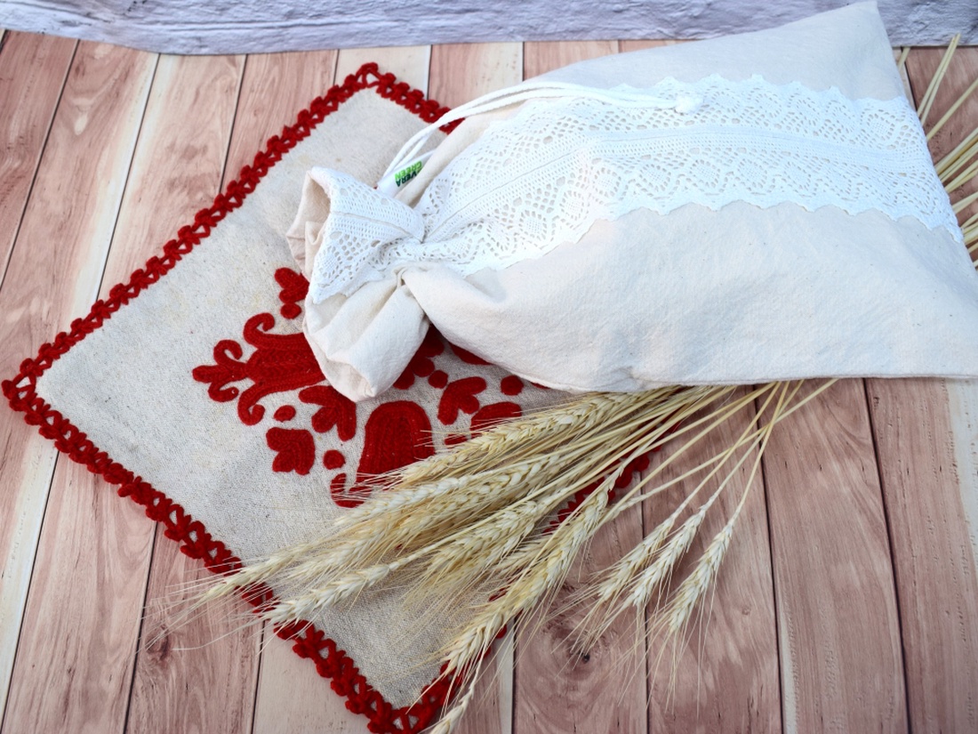 Sac captusit pentru paine 1kg, nowaste, ecologic, rustic (marimea S) sau wetbag - genți și portofele - geantă pentru cumpărături - săculeț de pâine - Artynos.ro