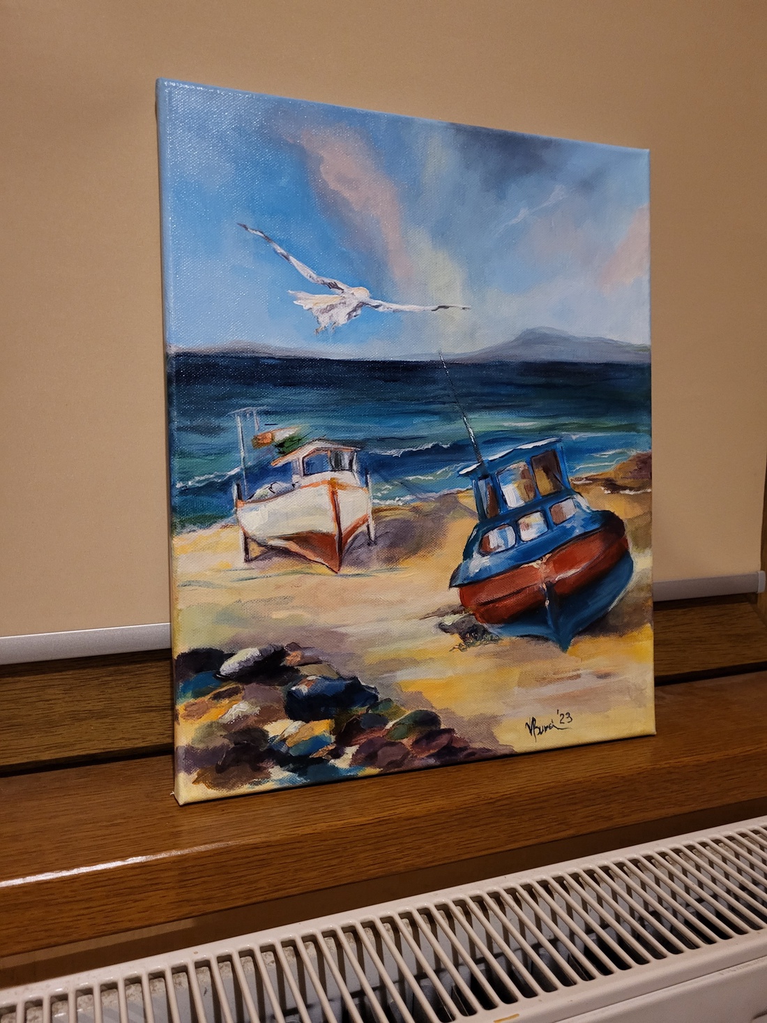 Nostalgie  - arte vizuale și accesorii  - picturi - pictură acrilică - Artynos.ro