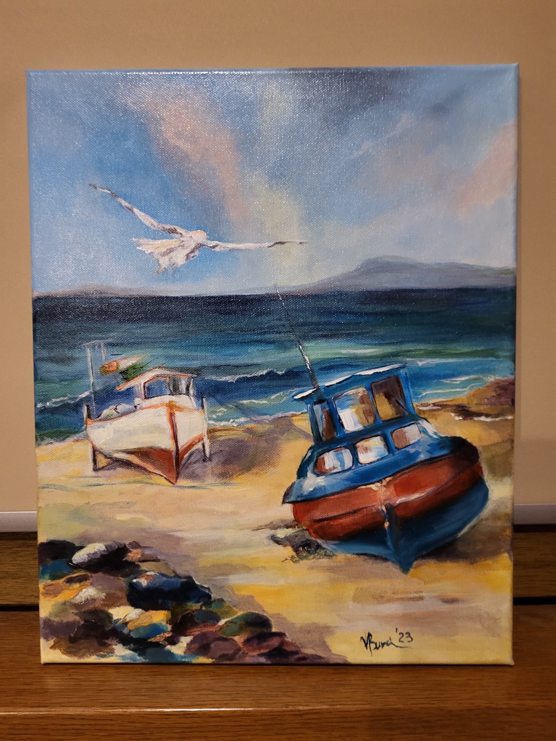 Nostalgie  - arte vizuale și accesorii  - picturi - pictură acrilică - Artynos.ro